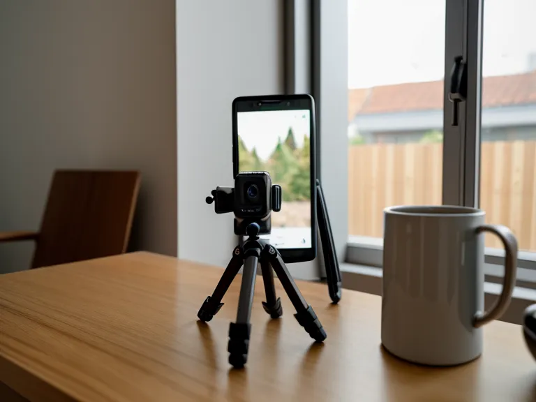 Zeitlupenaufnahme mit 60 fps von Milchschaum in einem Hamburger Café, gefilmt mit dem Smartphone
