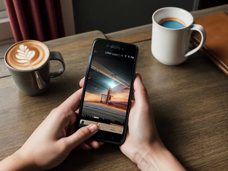 Smartphone-Display beim Videoschnitt mit Fokus auf Farbkorrektur und Regler-Einstellungen.