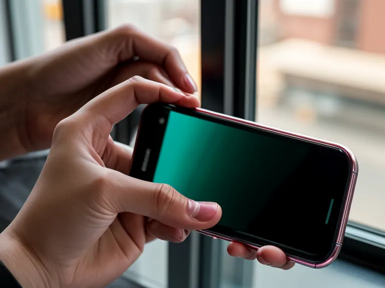 Nahaufnahme der Videobearbeitung am Smartphone mit Farbreglern für die Color-Grading-Grundlagen