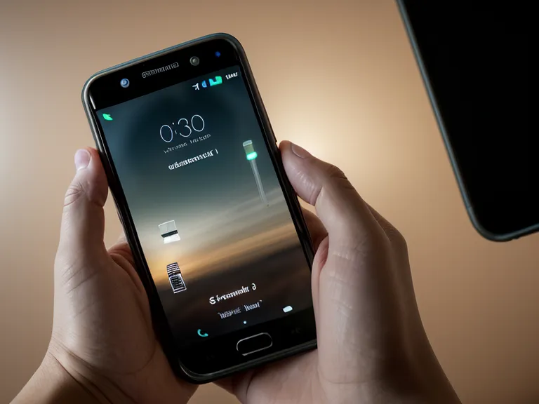 Smartphone-Display mit Kamera-Einstellungen und DIY-Lichtdiffusor im Hintergrund
