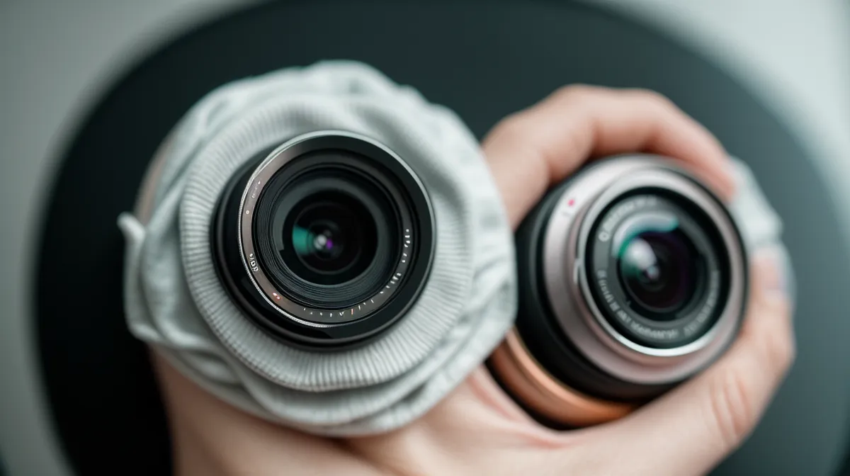 Smartphone Kameralinse reinigen für bessere Videoqualität – Equipment-Pflege beim Imagefilm-Dreh