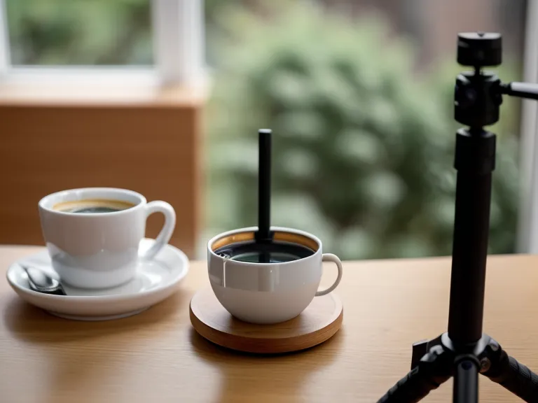 Videobearbeitung am Laptop mit Final Cut Pro in einem Café