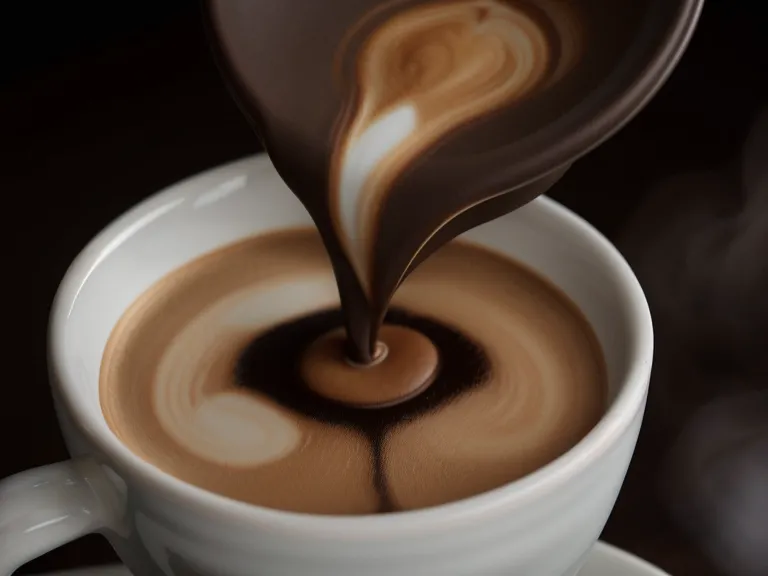 Espresso läuft in eine Tasse — Foley-Aufnahme für Sound Design in einem Imagefilm mit dem Smartphone