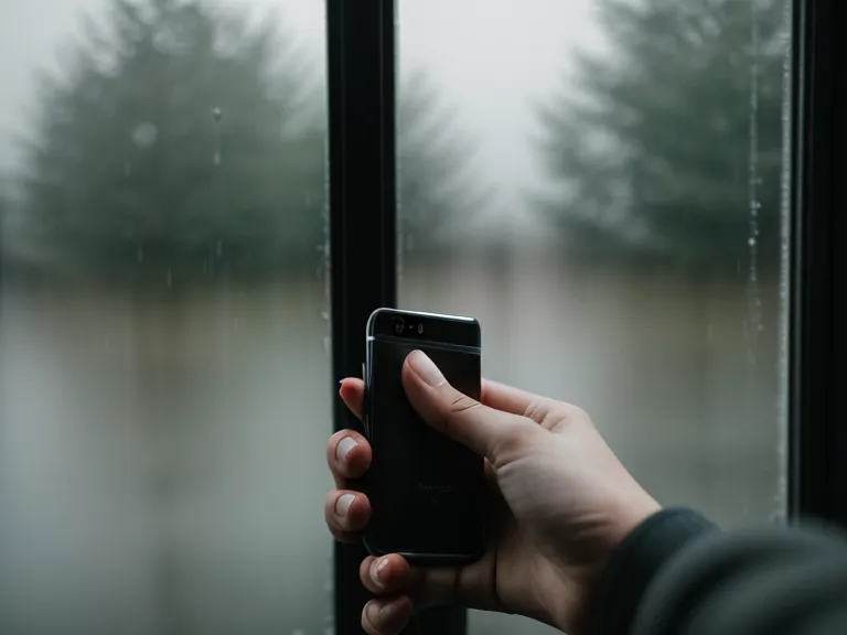 Kundenkommunikation im Videoprojekt: iPhone-Nahaufnahme mit Fehlermeldung zum abgelaufenen Cloud-Download-Link