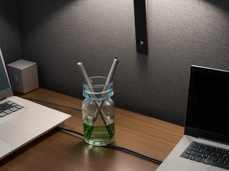 Smartphone-Filmmaking Workflow: Laptop und Smartphone auf einem Holztisch mit einer Fritz-Kola-Flasche daneben